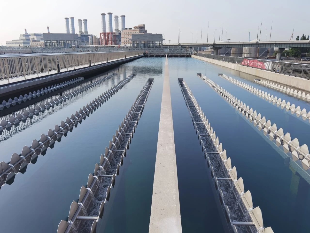 j9游戏水务造水公司闸北水厂改建工程具备通水前提